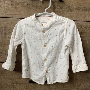 Zara Baby Boy Button Up Shirt